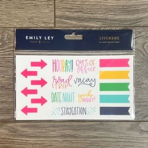 🆕 EMILY LEY paper gifts | stickers | 6 sticker sheets